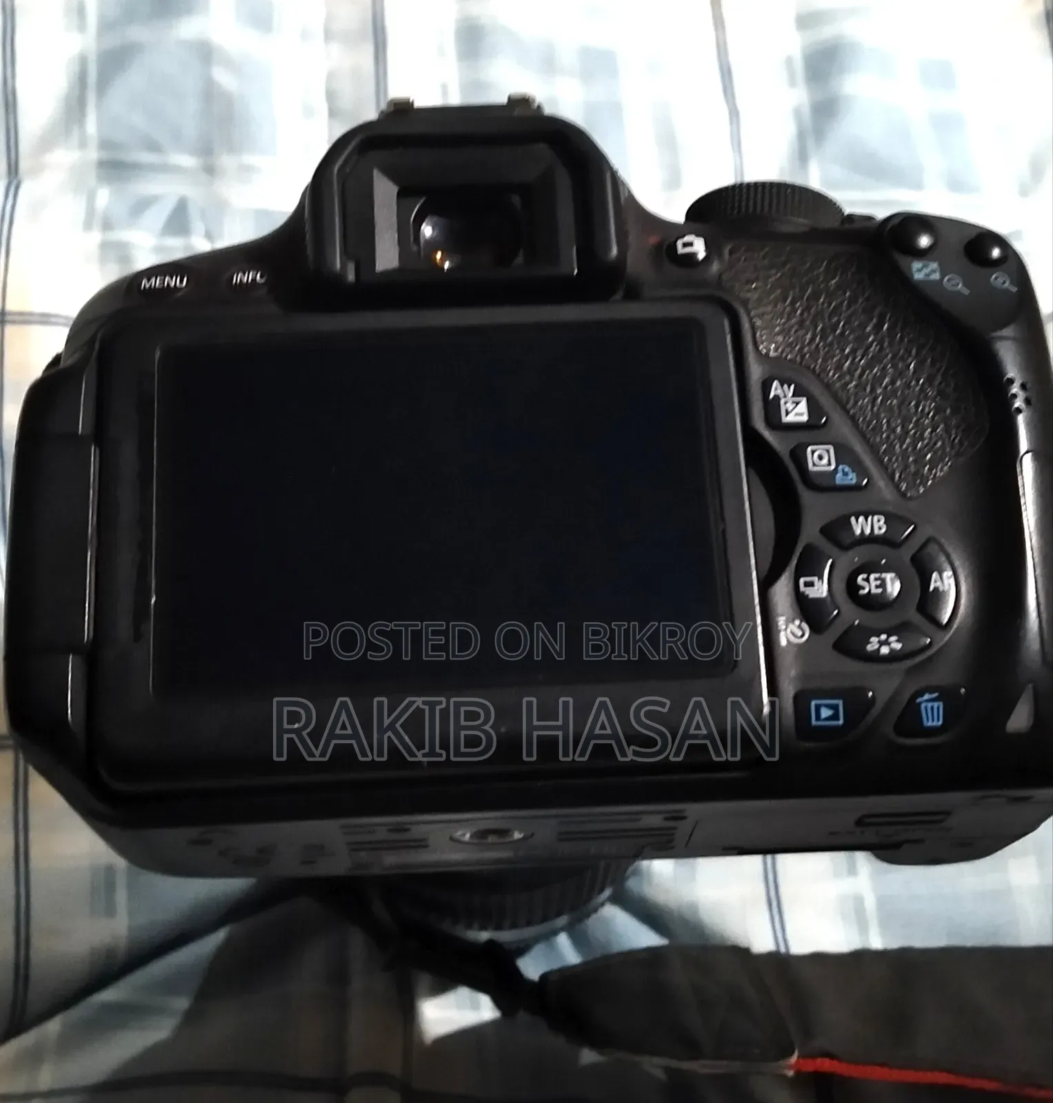 Canon 700d Full Box With Lens 75-300