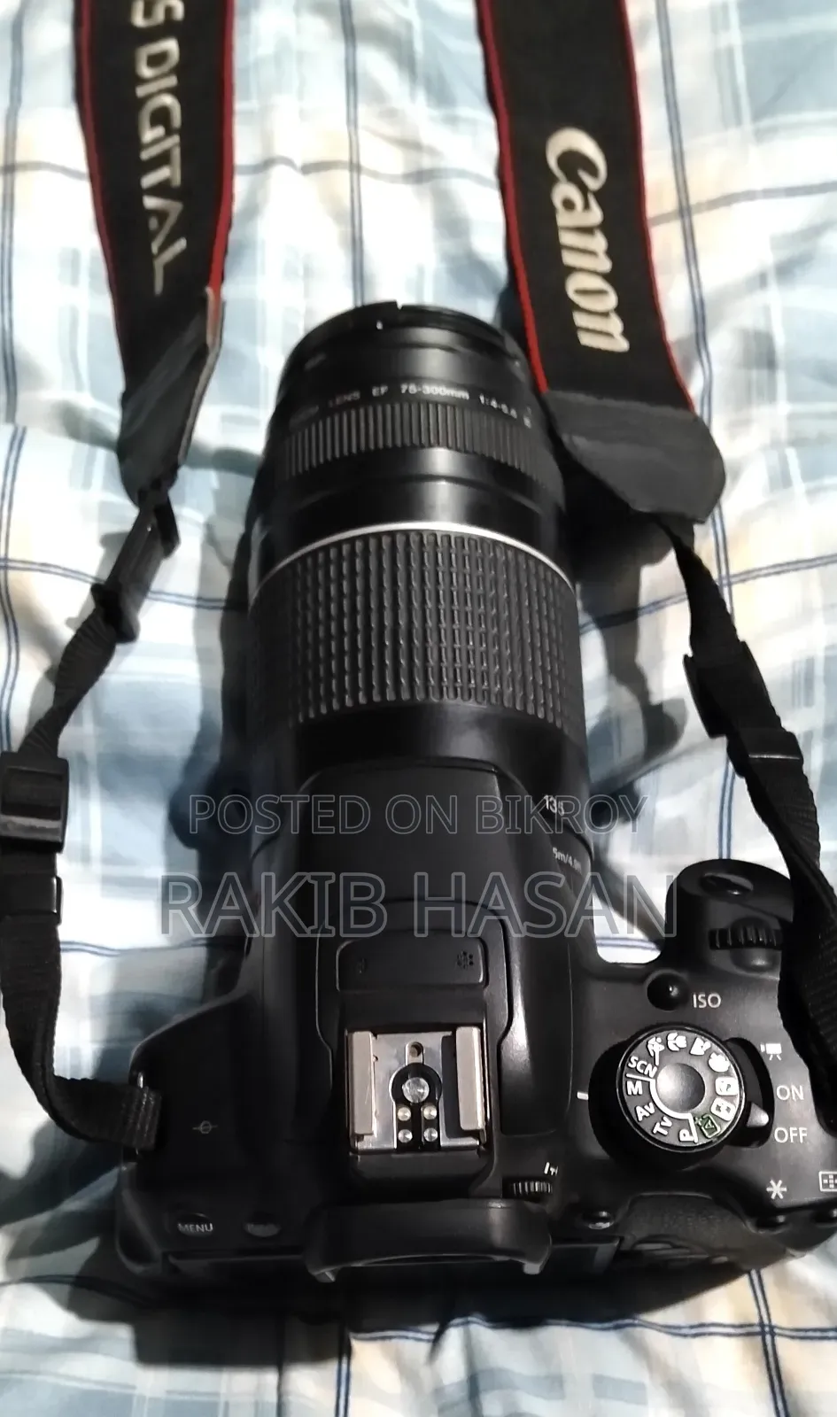 Canon 700d Full Box With Lens 75-300