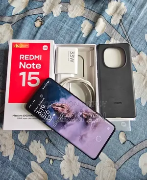New Xiaomi Redmi Note 15 256 GB Black