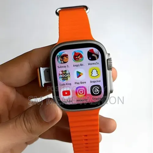 S8 Ultra Sim Support Android Smartwatch 4G Edition 1/16 GB