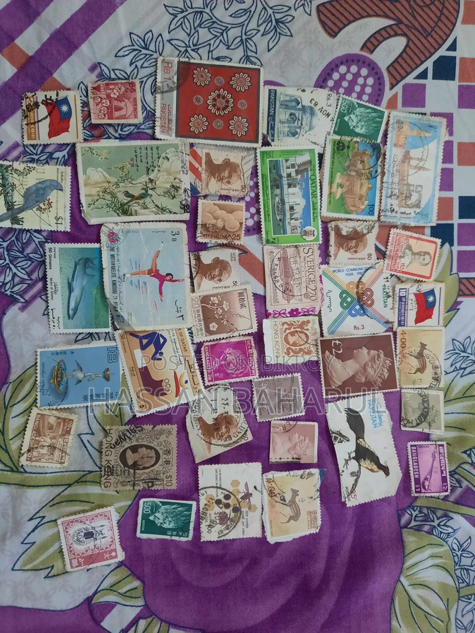 Total 40 Rare PCS Stamps.
