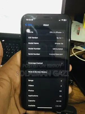Apple iPhone XR 64 GB Black