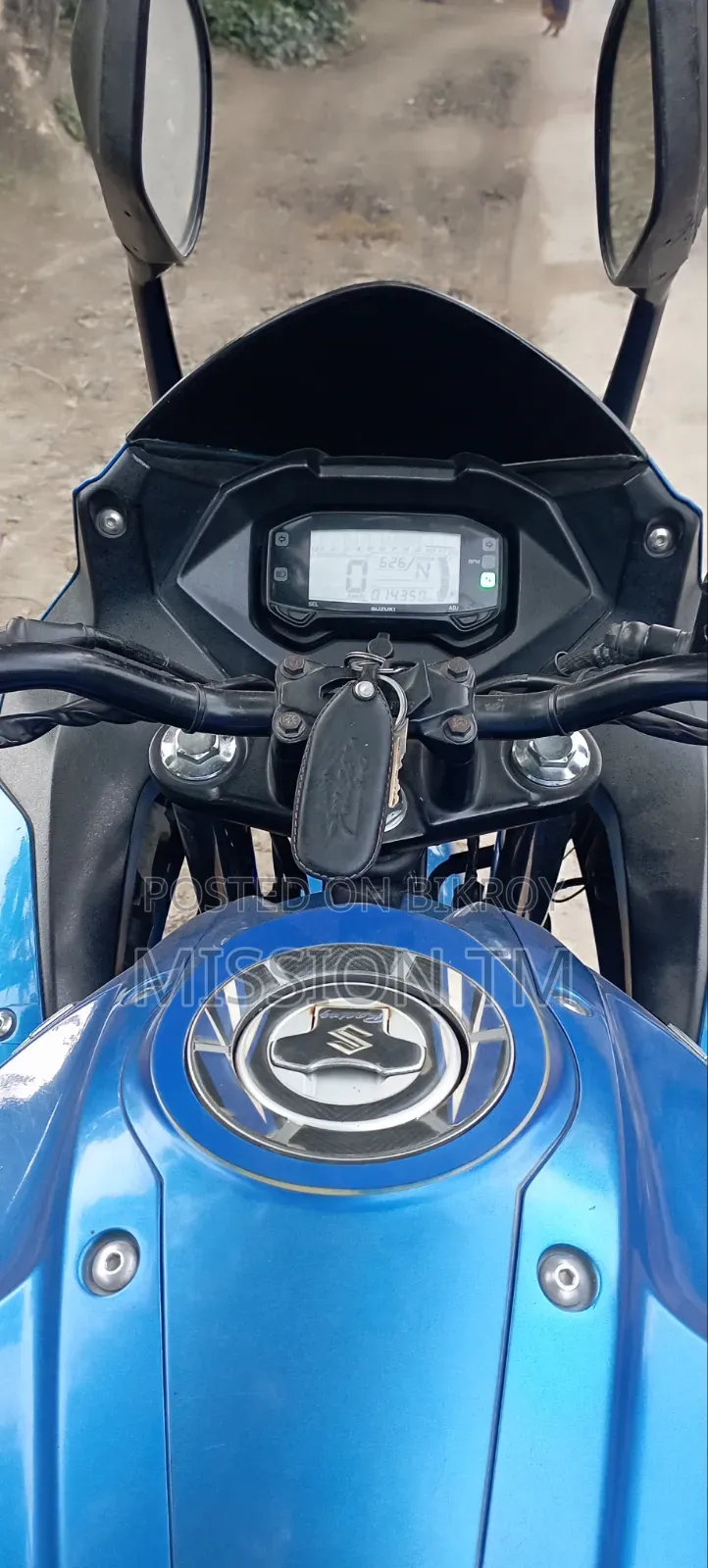 Suzuki Gixxer Monotone 2016 Blue