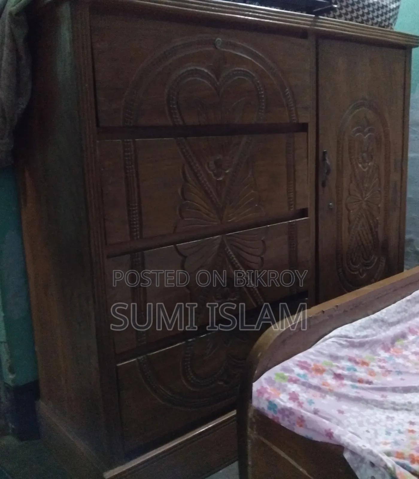 Wood Wardrobe