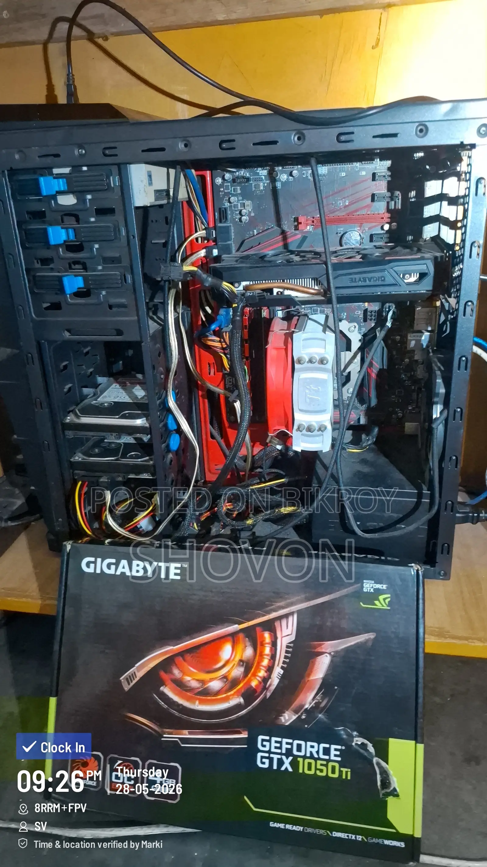 Geforce GTX 1050ti 4gb Gddr5p