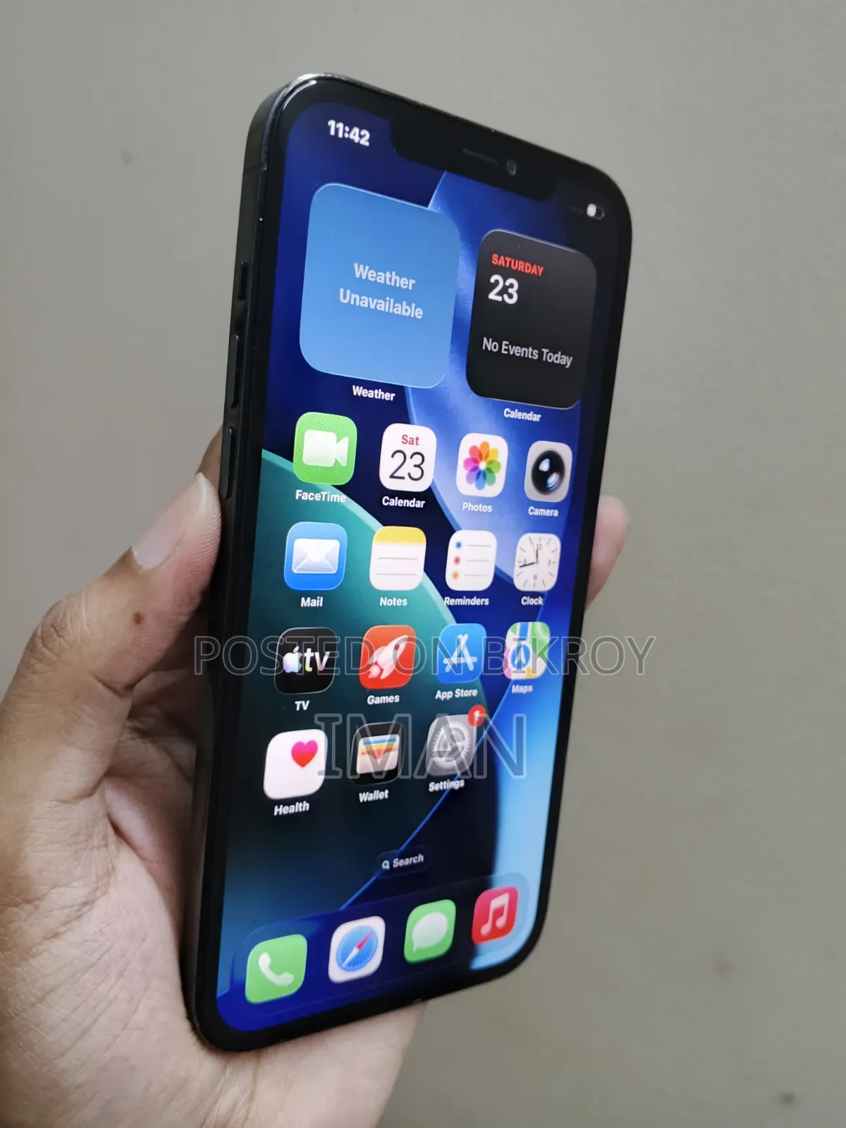 অ্যাপল আইফোন ১২ প্রো ম্যাক্স ২৫৬ জিবি ব্লু