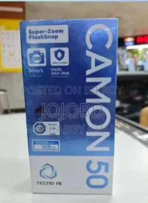 Tecno Camon 50 256 GB Black