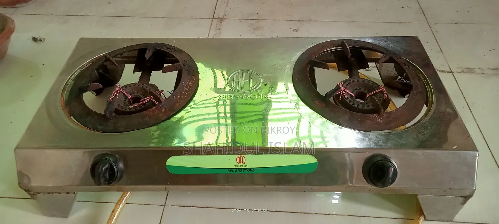 Cylinder Gas Stove