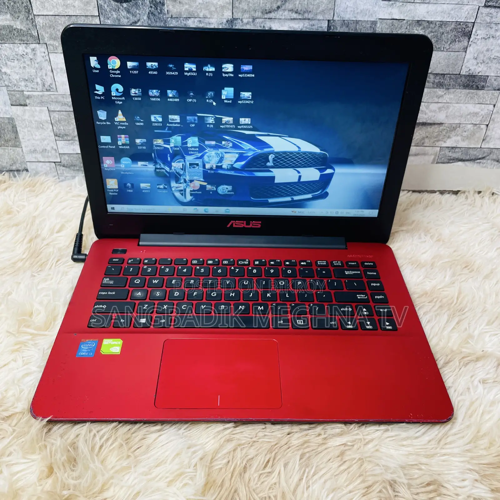 Laptop Asus 4GB Intel SSD 500GB