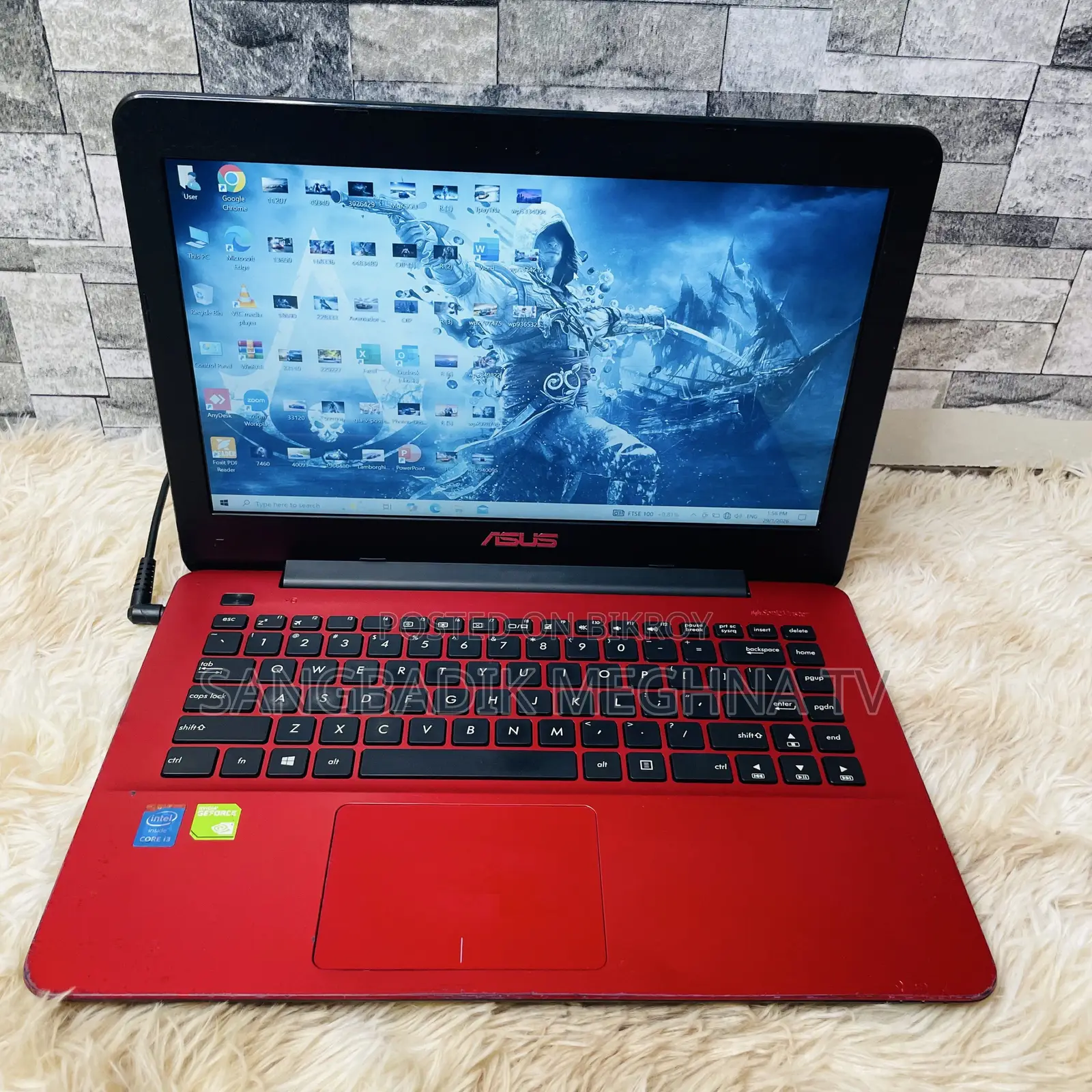 Laptop Asus 4GB Intel SSD 500GB