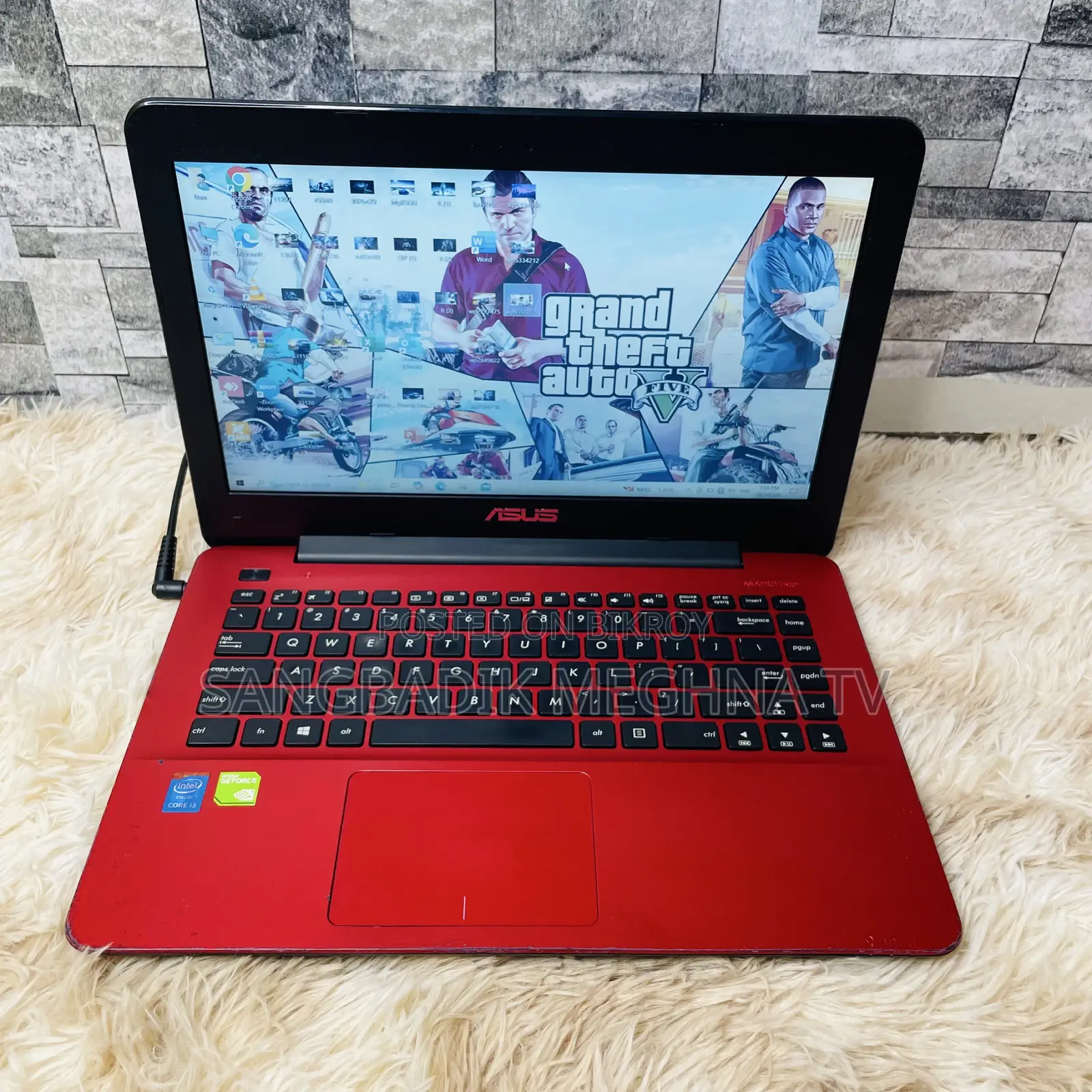 Laptop Asus 4GB Intel SSD 500GB