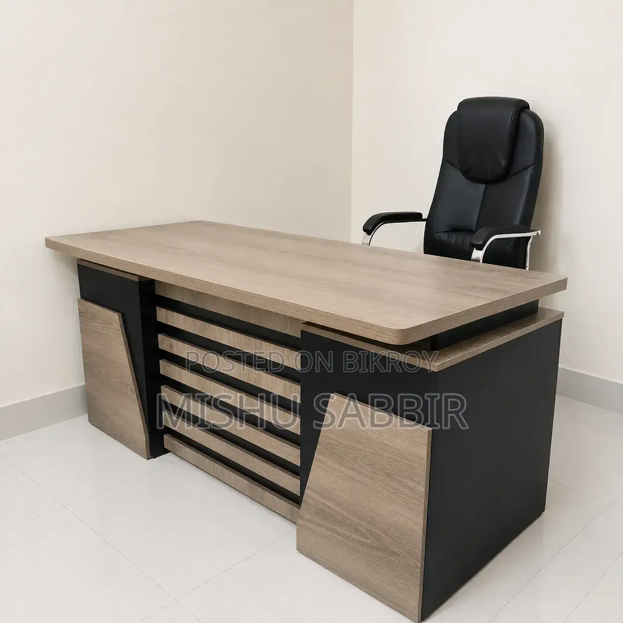 Office table and boss chair to be sold together.