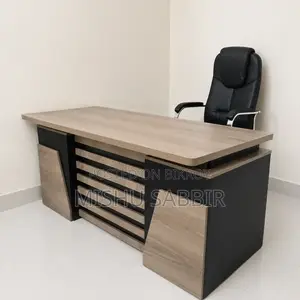 Office table and boss chair to be sold together.