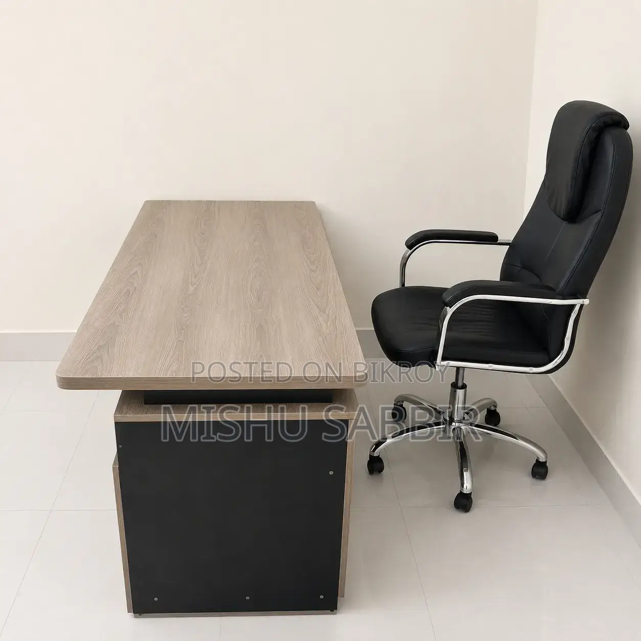 Office table and boss chair to be sold together.