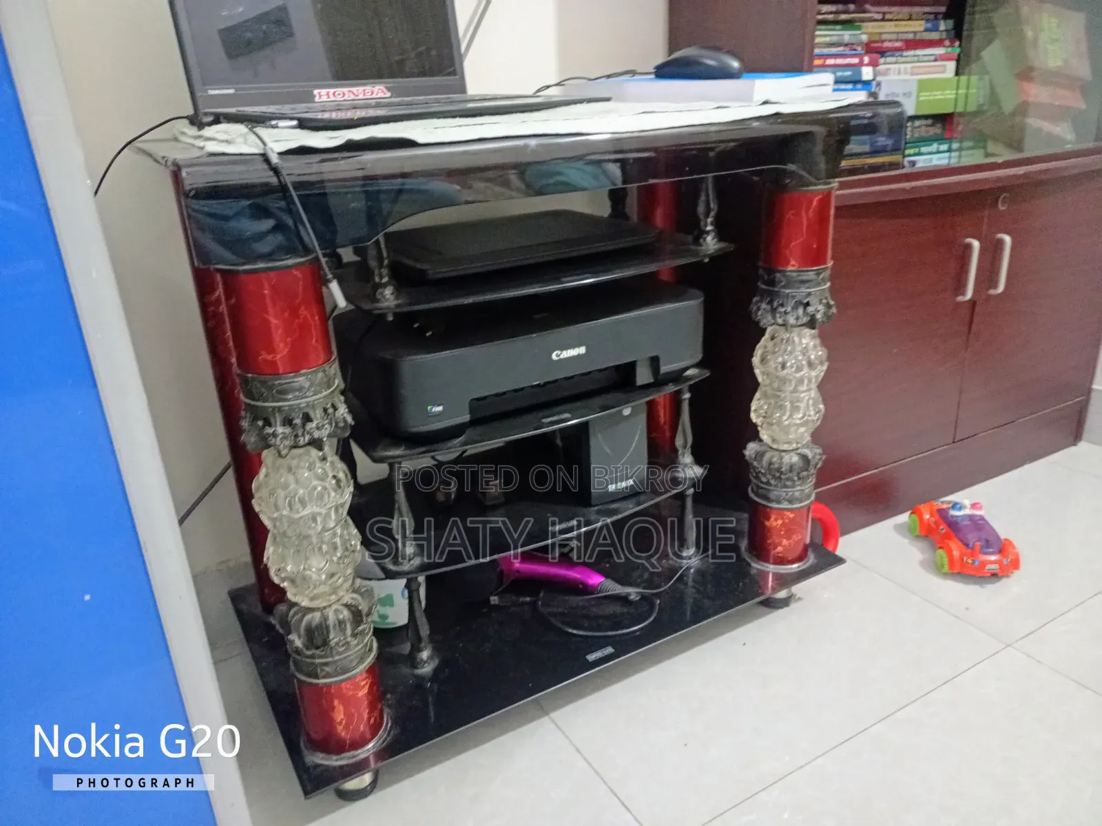 Tv Table, Tempered Glass