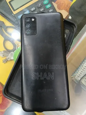 স্যামসাং গ্যালাক্সি এ০৩এস ৬৪ জিবি কালো
