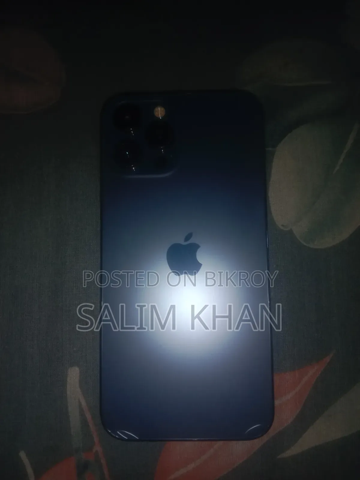 অ্যাপল আইফোন ১২ প্রো ম্যাক্স ১২৮ জিবি ব্লু