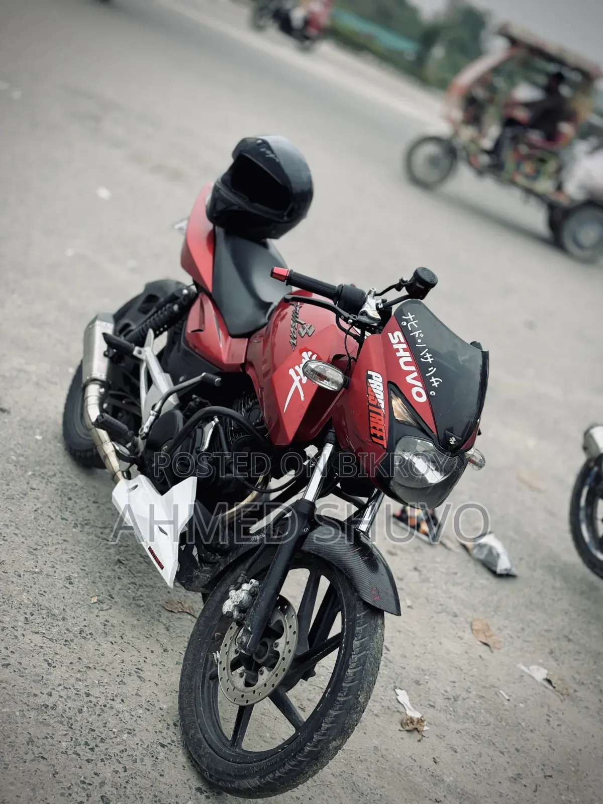 বাজাজ পালসার ১৫০ ২০১২ রেড