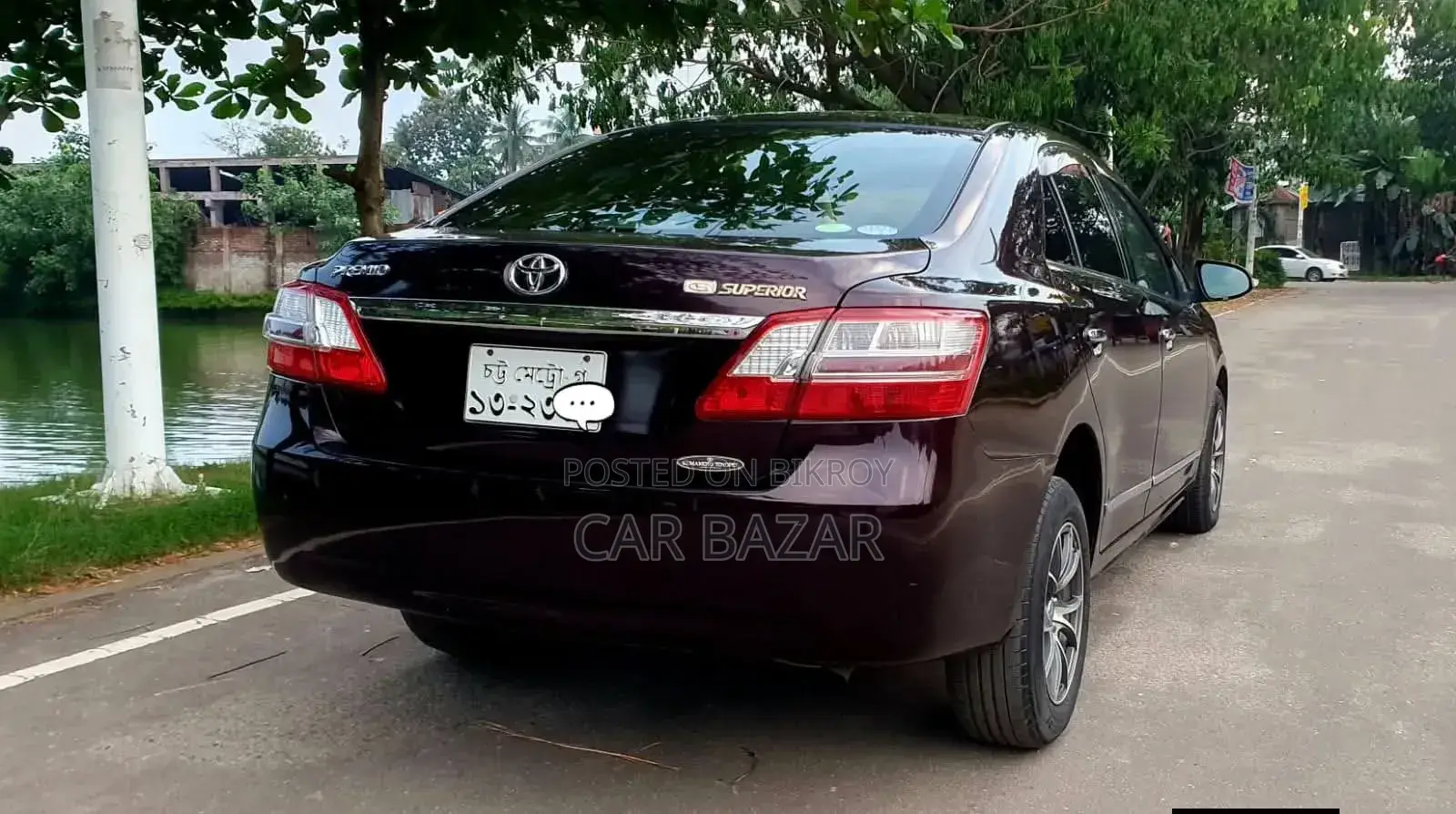Toyota Premio 1.5 Front-Wheel Drive 2014 Maroon