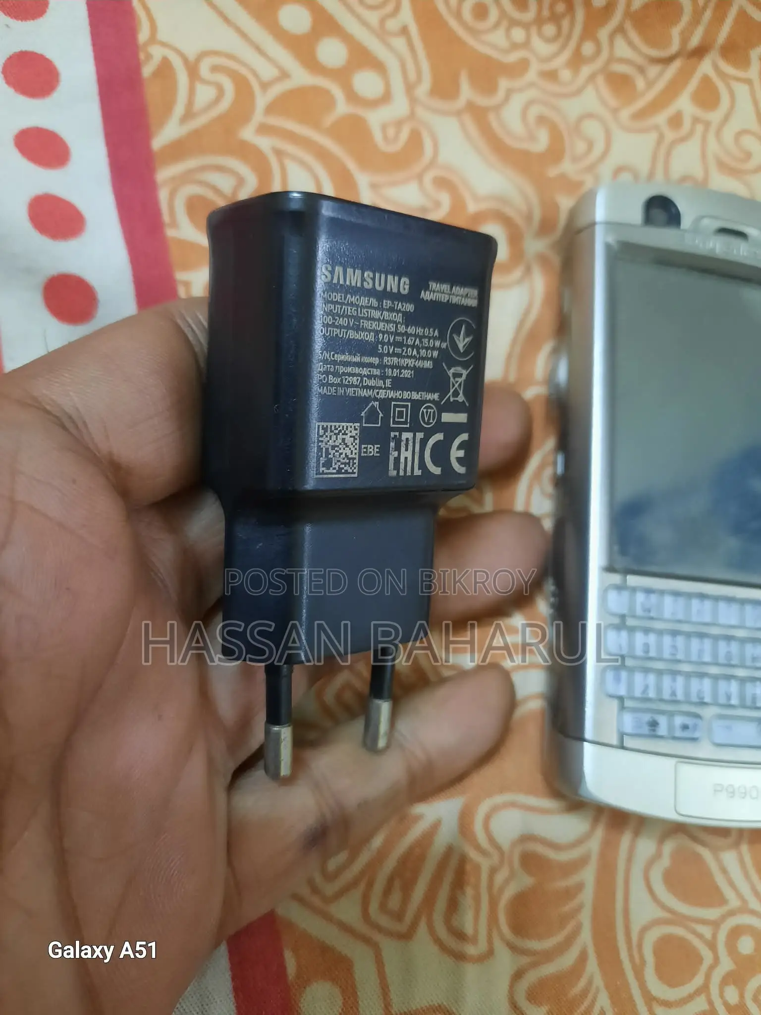 Samsung EP-TA200 From USA (With Samsung Note 10)