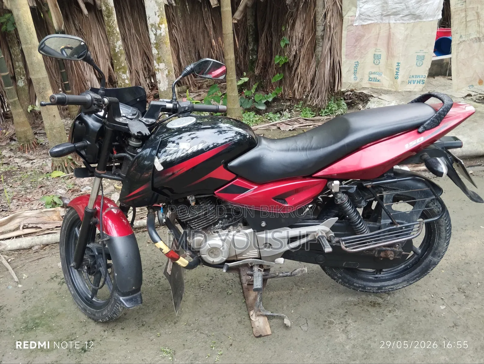 Bajaj Pulsar 150 2016 Red