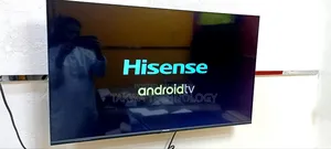 Hisense 43" Inch Frameless Voice Control LED TV Like New Used 1 Yr