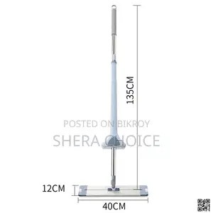 Smart Cleaning Solution—360° Rotating Flat Floor Mop