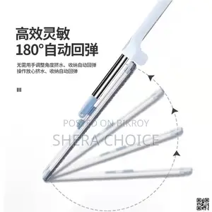 Smart Cleaning Solution—360° Rotating Flat Floor Mop