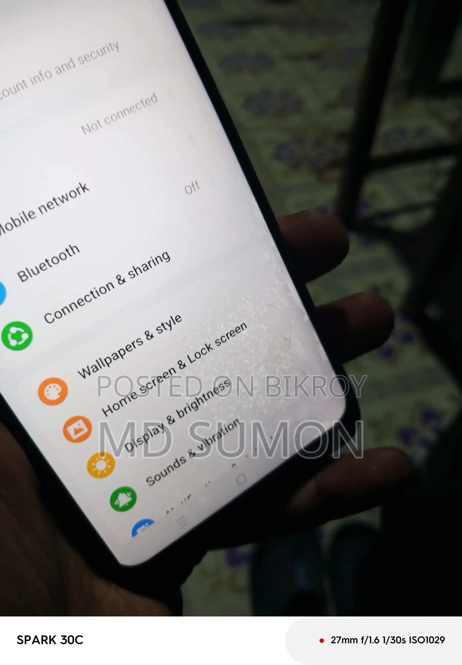 Oppo A77s 128 GB Orange