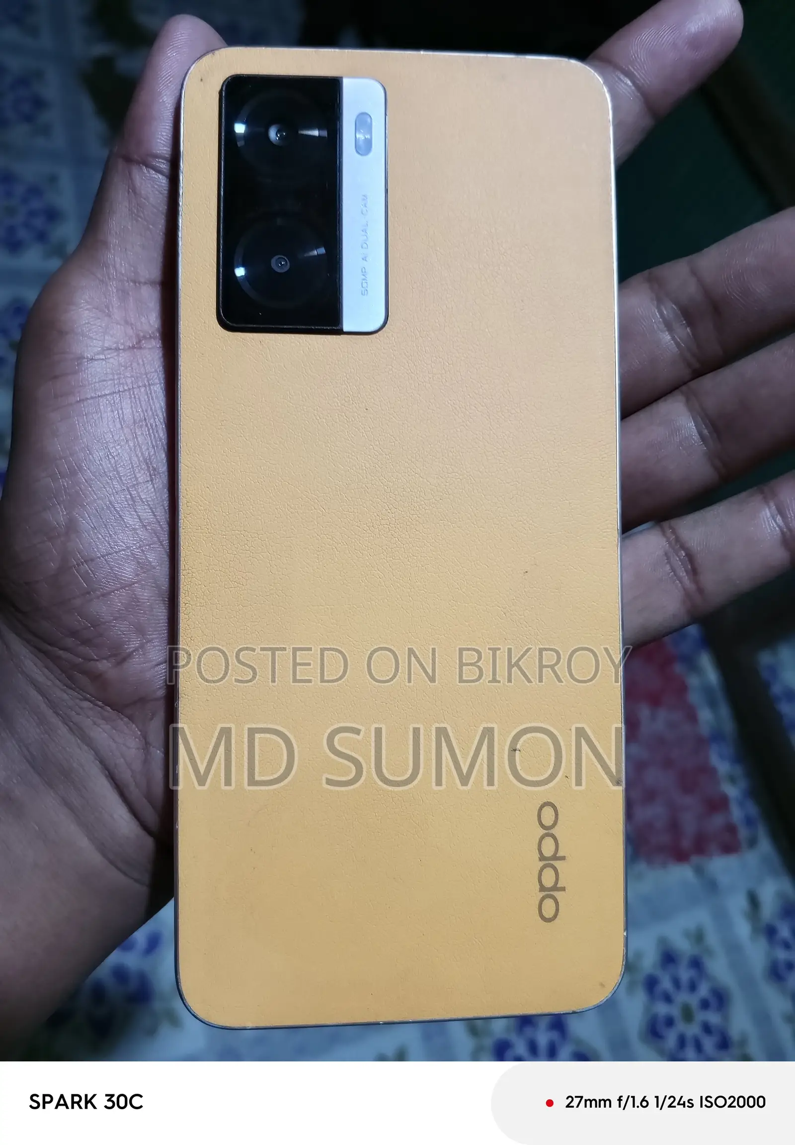 Oppo A77s 128 GB Orange