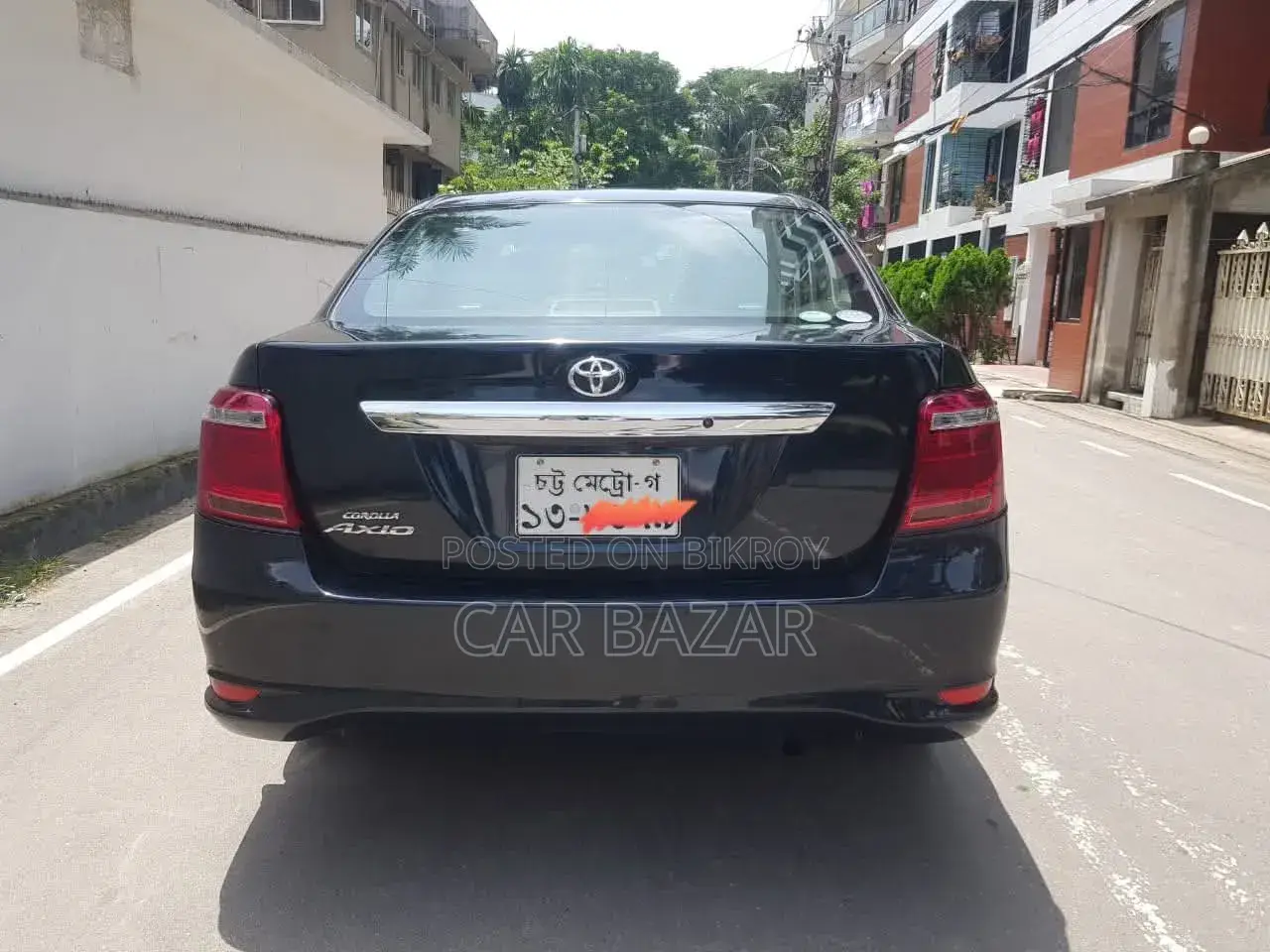 Toyota Axio 1.5 X 2 Wheel Drive 2015 Black