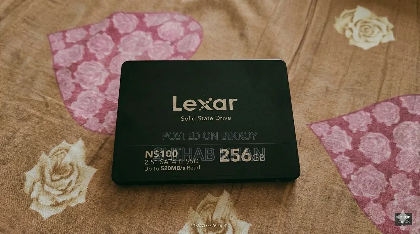 Lexar Ns100 256gb 2.5” Sata Iii Internal Solid State Drive (Ssd)