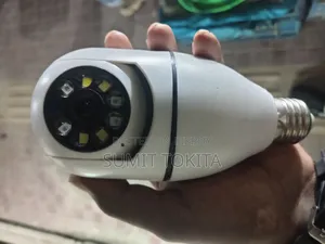 Wifi Bulb CCTV Camera (360 Degree Security Smart Camera) Used 4 Months