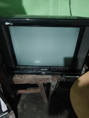 A 21-inch color TV for sale, looks like new.