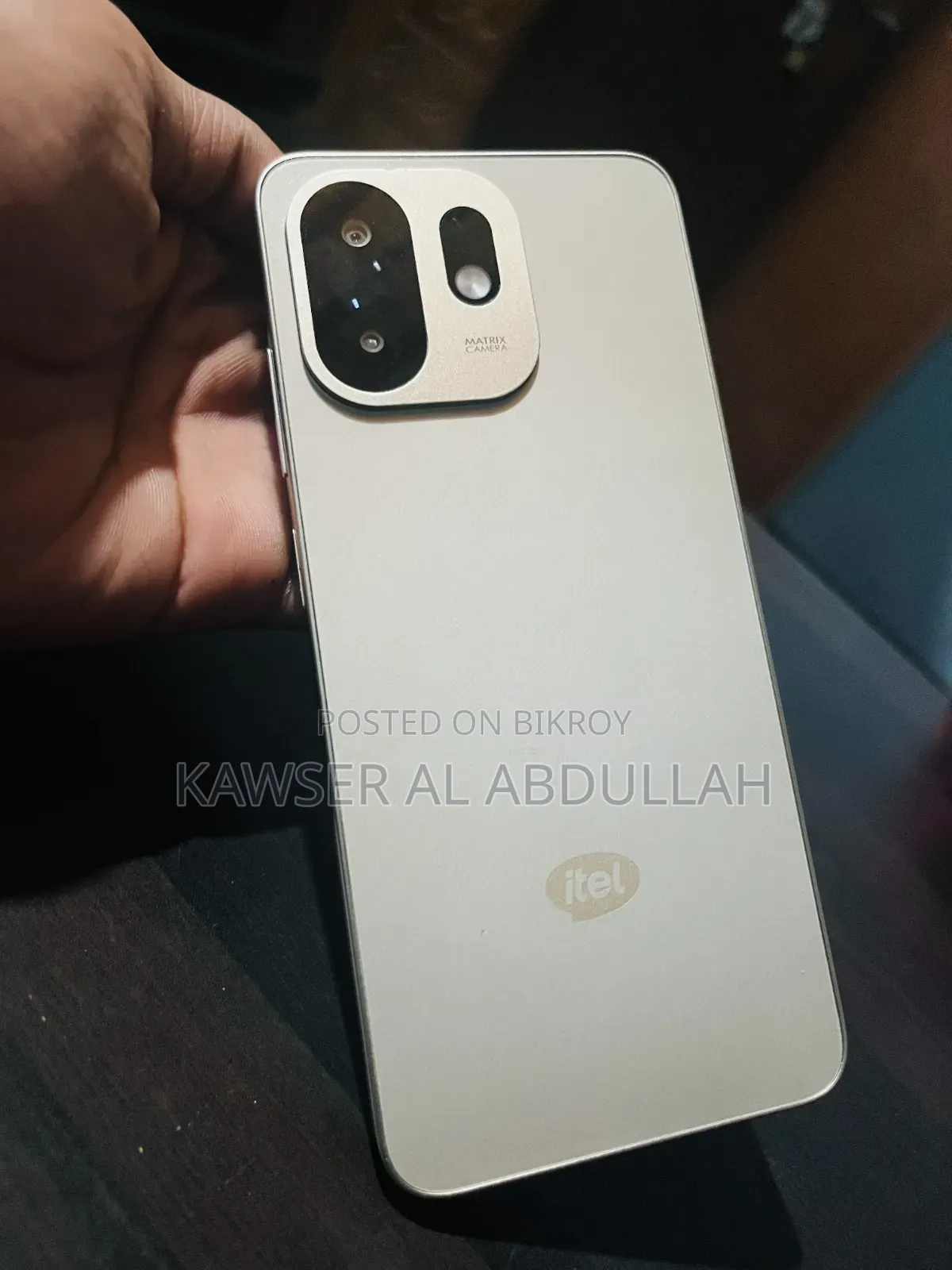 New Itel A100C 64 GB White