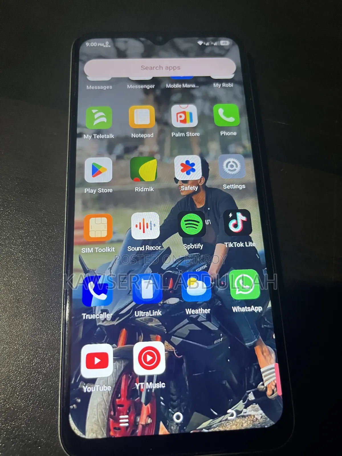 New Itel A100C 64 GB White