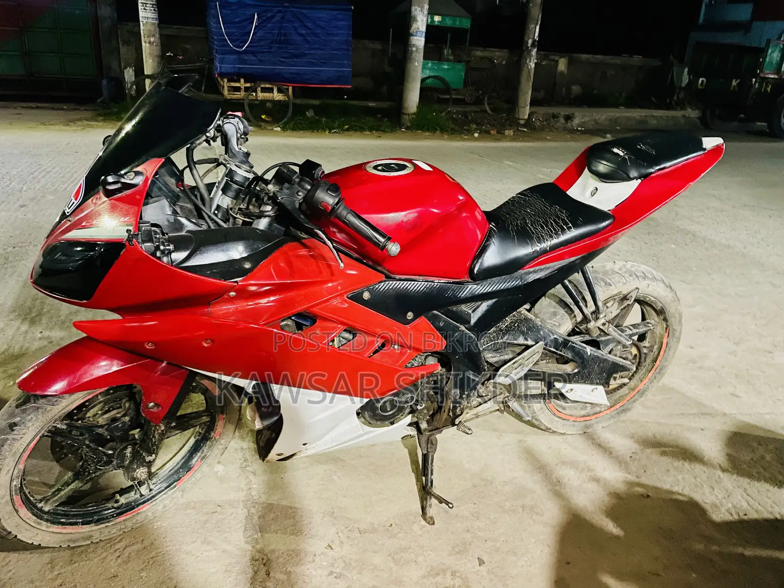 ইয়ামাহা ওয়াইজেডএফ-আর ২০১২ লাল