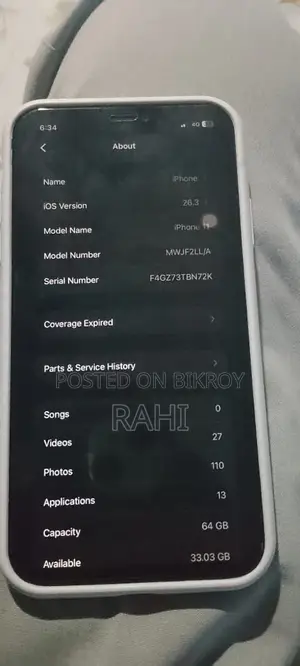 Apple iPhone 11 64 GB White