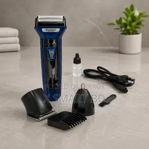Kemei KM-6330 3-in-1 Hair Shaving Machine Grooming Kit