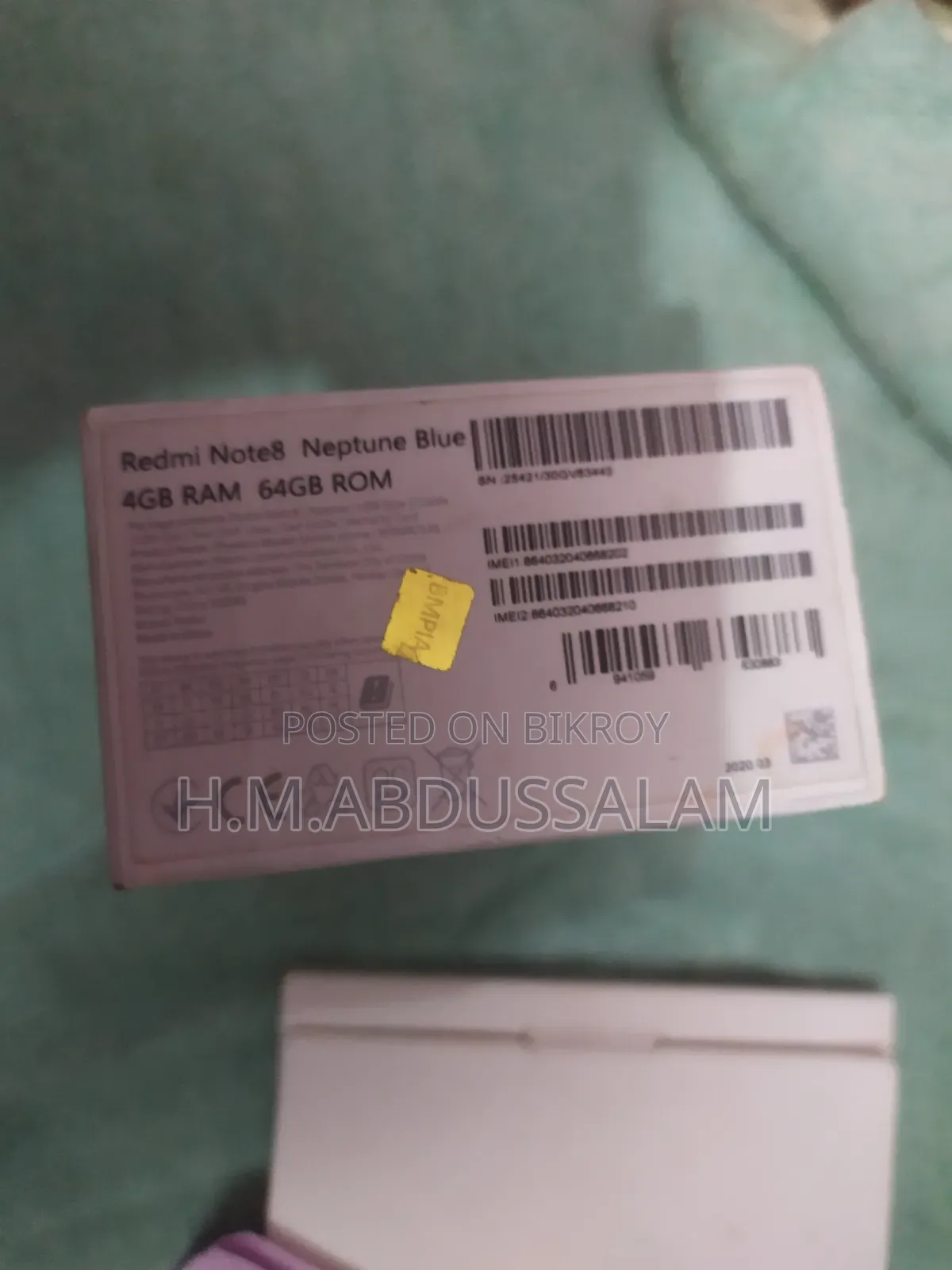 Xiaomi Redmi Note 8 64 GB Blue