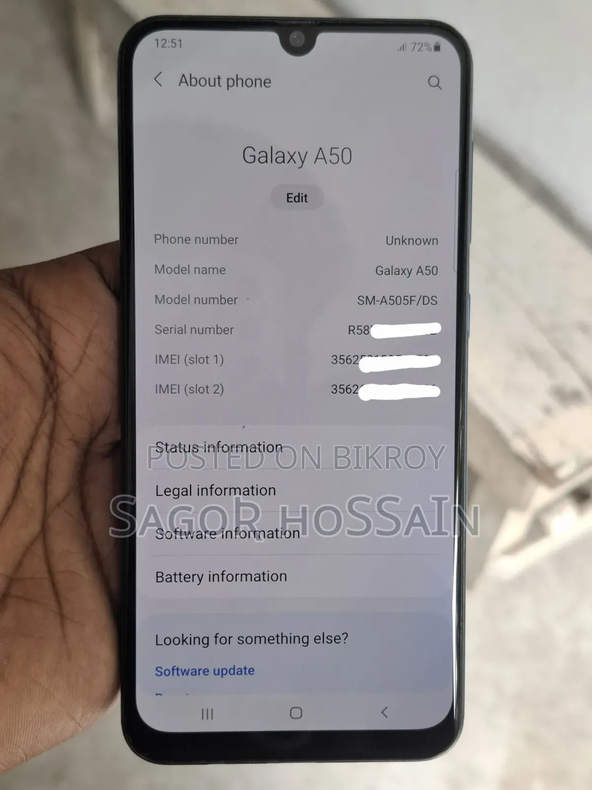 Samsung Galaxy A50 128 GB