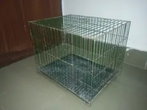 Used Green Wire Pigeon Cage (16"X20") - Good Condition for Pegions
