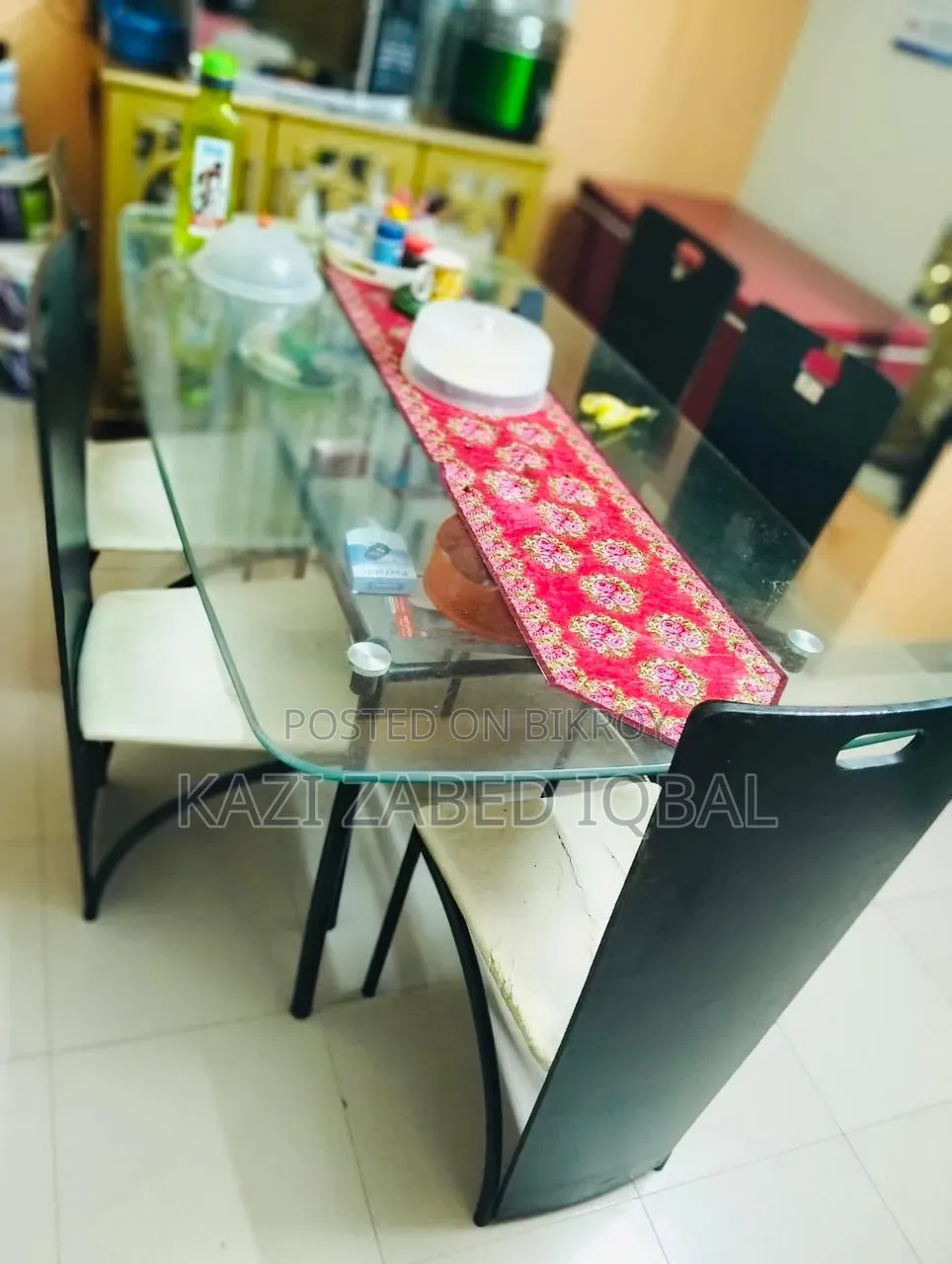 Glass Dining Table