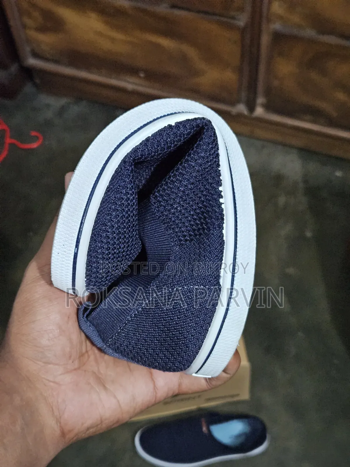 Sprint Casual Slip-on Shoe | Navy Blue | Soft Lightweight