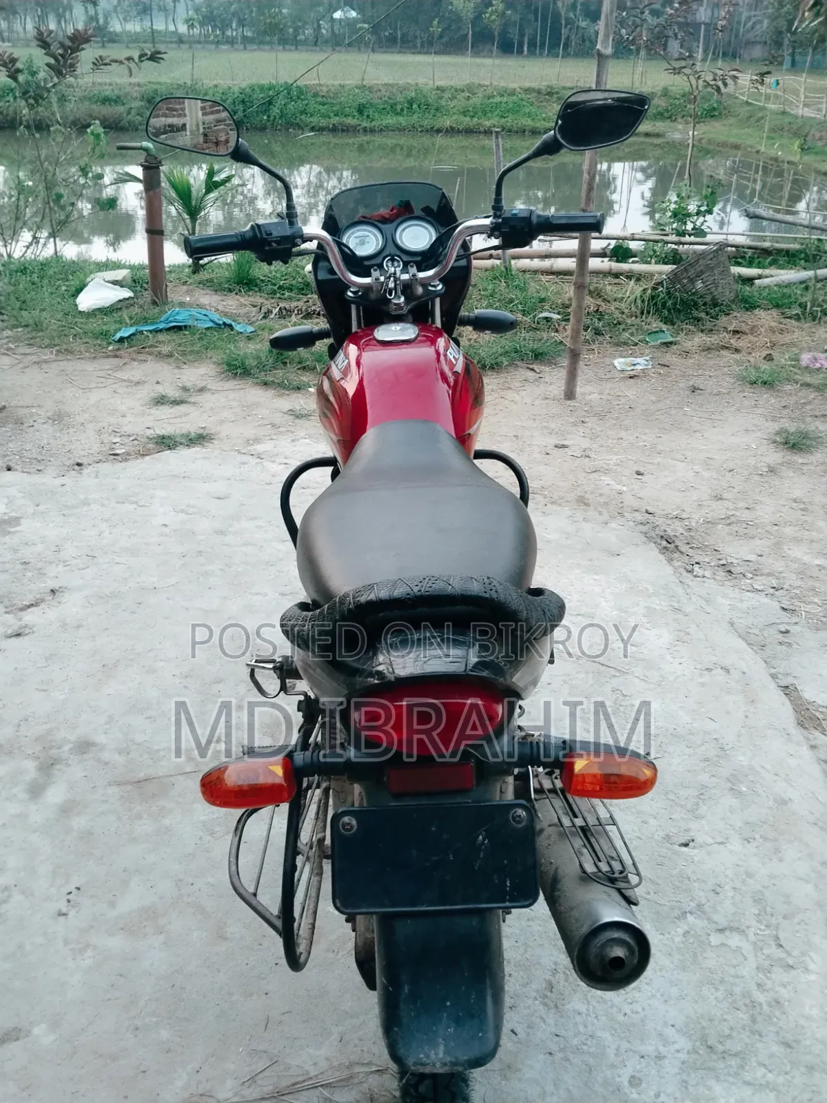 Bajaj Platina 100 2012 Red