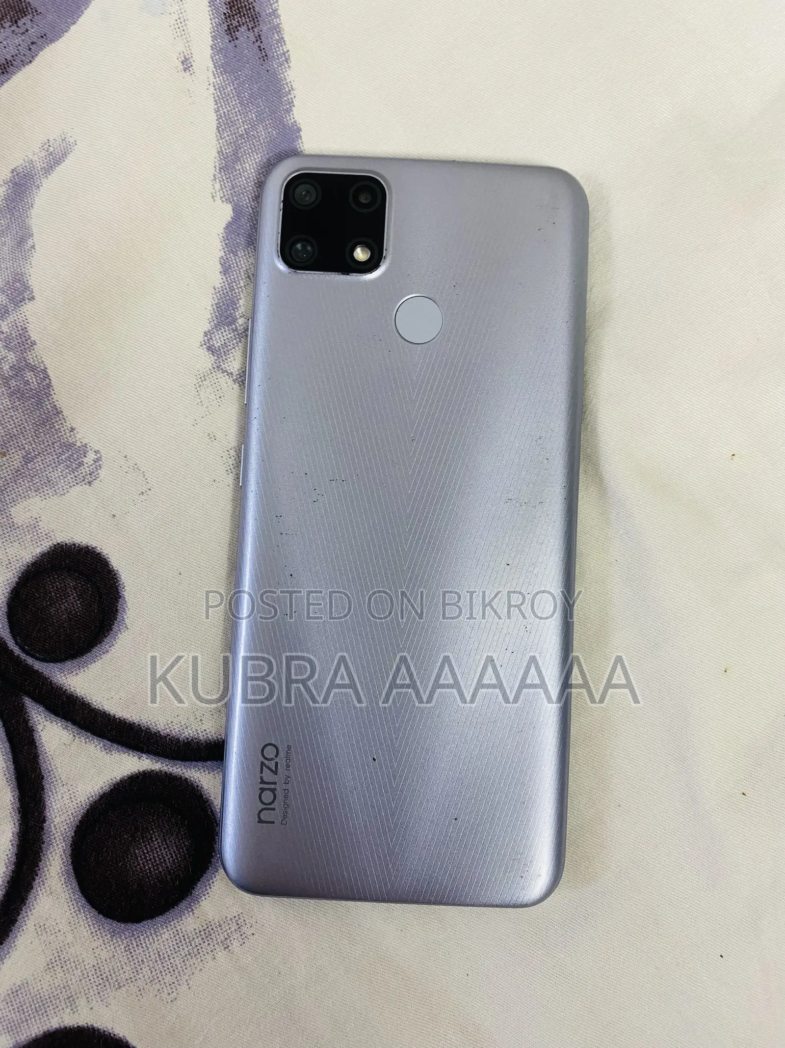 Realme Narzo 20 64 GB Silver