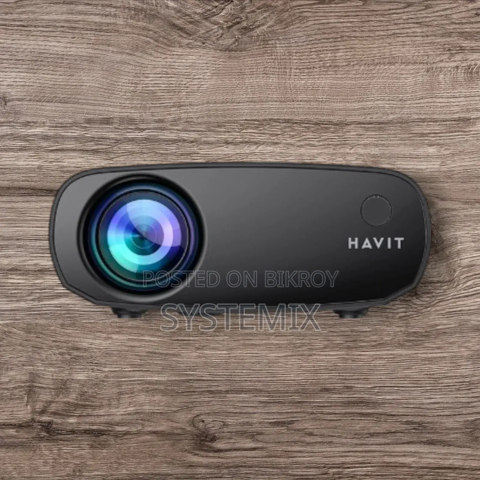 Havit Pj207 160 Lumens Hd 720p Wi-fi Screen Mirroring Projector