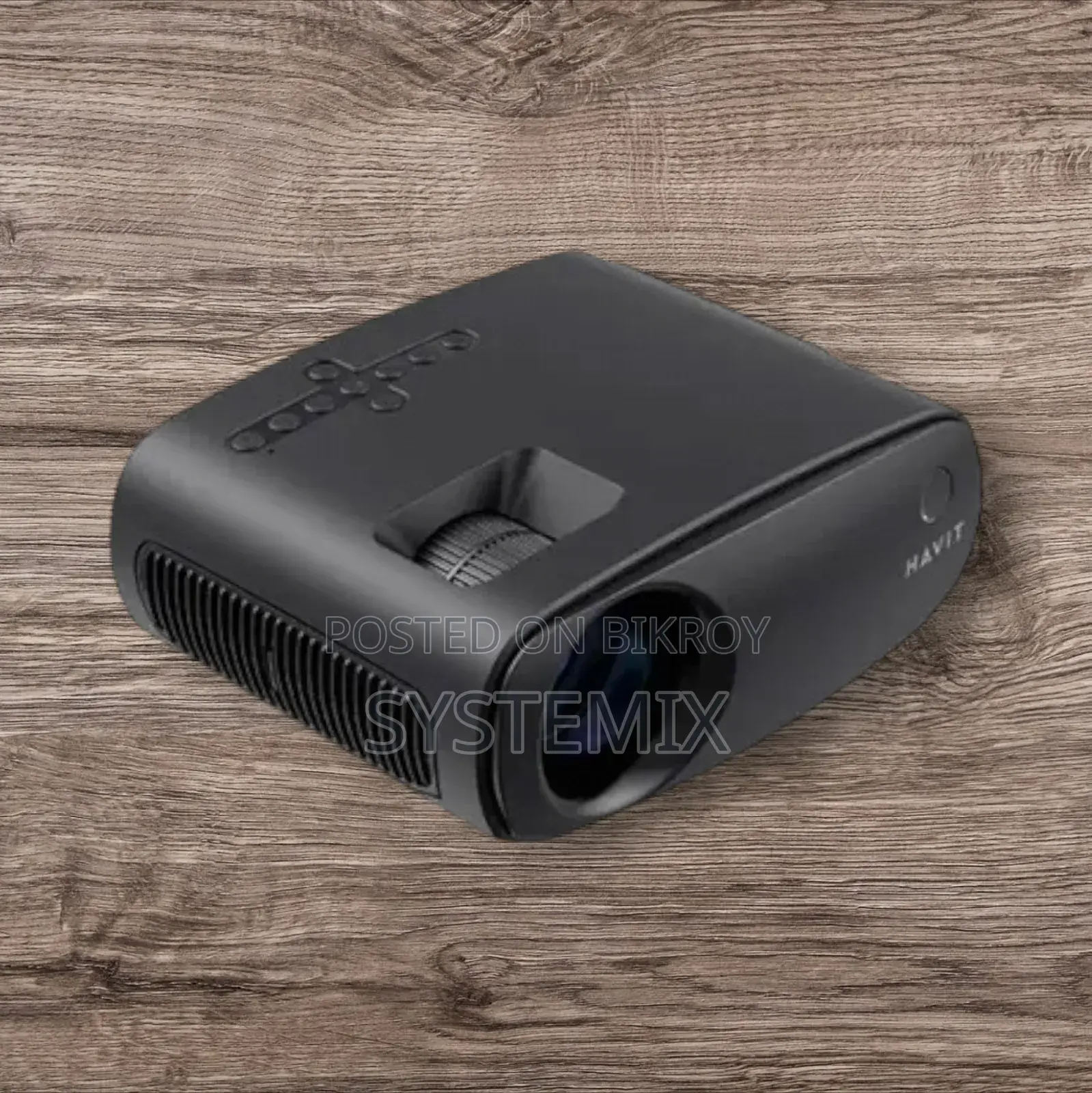 Havit Pj207 160 Lumens Hd 720p Wi-fi Screen Mirroring Projector