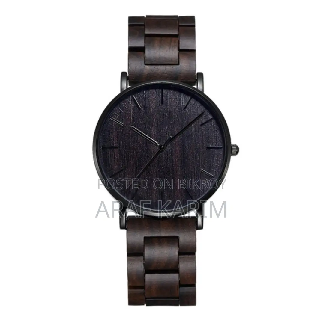 Minimalist Quartz Wooden Watches