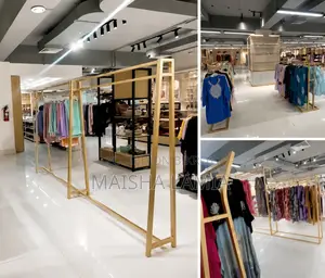 Clothing Rack Golden New